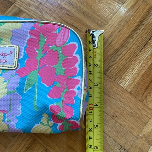 Lilly Pulitzer for Estee Lauder new without tags dragonfly make up case pouch - Picture 9 of 11